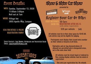 Show & Shine Car Show Brings Lowriders and Classic Cars to Lompoc this Sunday