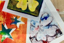 Gel Plate Printmaking Workshop
