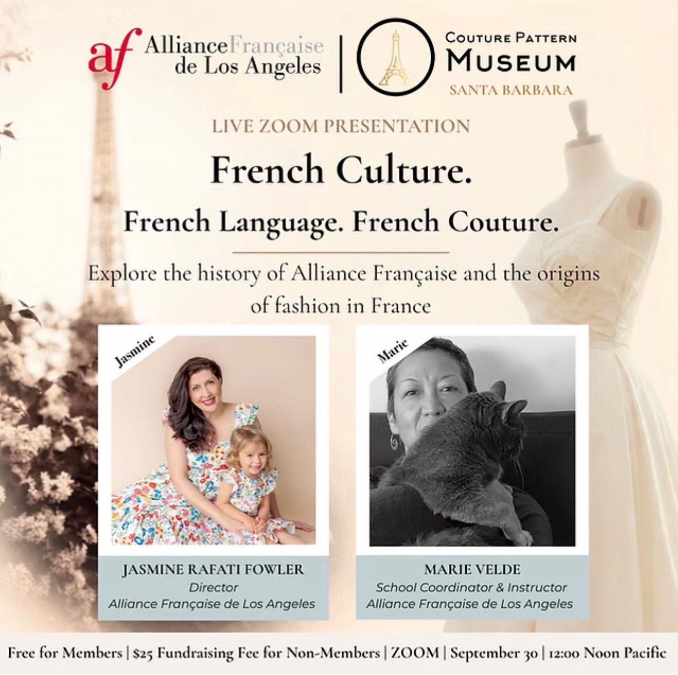 Origins of Fashion in France: Zoom Lunch & Learn