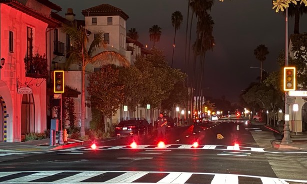 Swath of Downtown Santa Barbara Goes Dark During Power Outage