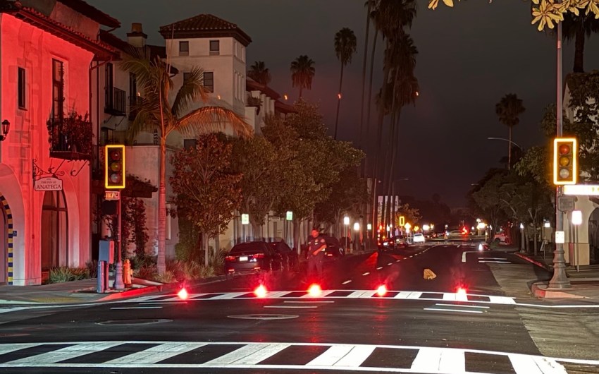 Swath of Downtown Santa Barbara Goes Dark During Power Outage