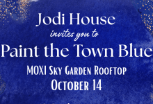 Jodi House “Paint the Town Blue” Benefit for Brain Injury Awareness