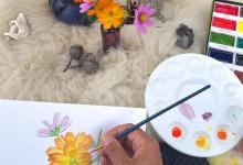 Cultivating Stillness with Color: Watercolor & Meditation
