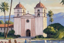 Painting Workshop at the Mission Rose Garden