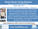 Free Smart Senior Living Seminar “Where Will I Go?”