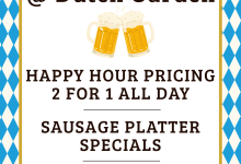OktoBEERfest at Dutch Garden Restaurant!