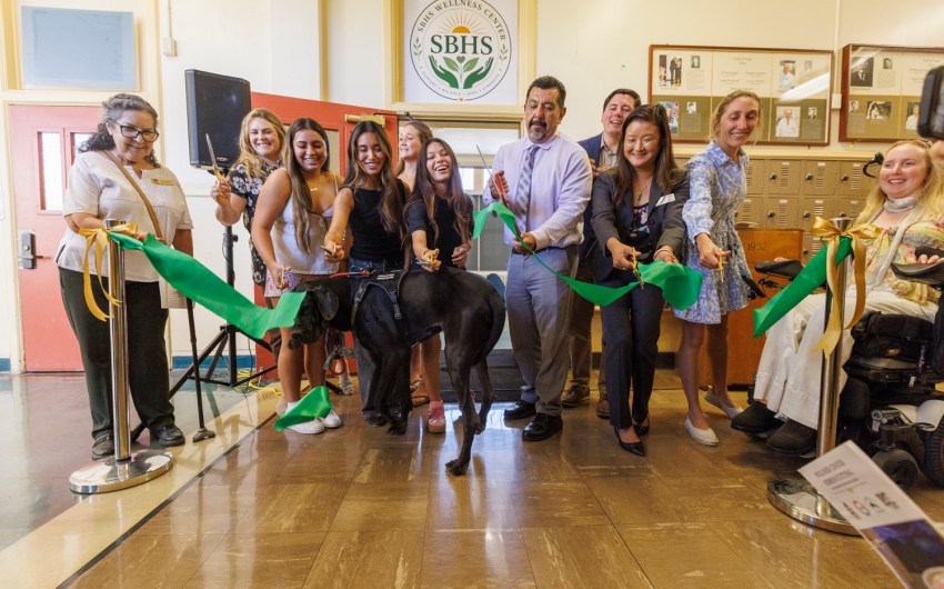 Santa Barbara High School Welcomes New-and-Improved Student Wellness Center