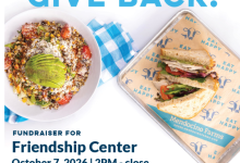 Friendship Center Fundraiser at Mendocino Farms