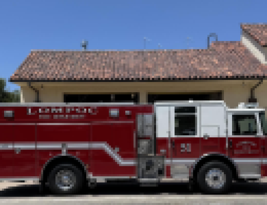 Lompoc Fire Department Response to Structure Fire on Palm Drive on September 10, 2026