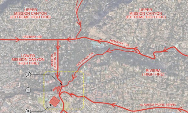 Proposed East Los Olivos Street Project Impacts Life Safety of Residents in Mission Canyon Area