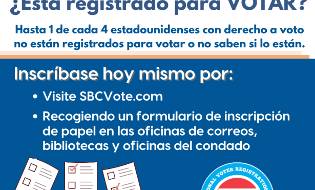 Hoy es el Día Nacional del Registro de Votantes