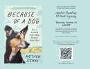 “Because of a Dog” Author Reading & Book Signing