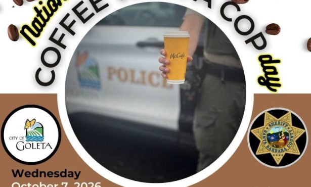 Coffee with a Cop Returns to Goleta for National Coffee with a Cop Day