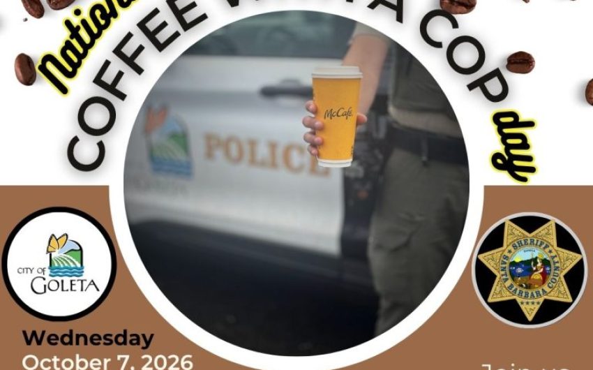 Coffee with a Cop Returns to Goleta for National Coffee with a Cop Day