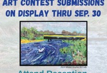 Creek Week Art Contest Submissions on Display Now