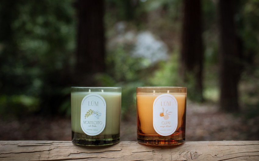 Capturing California in a Candle