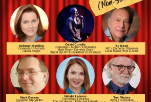 Teflon Comedy/Non-Schtick – Evening of Comedy