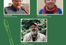 Three Counties, Three Poets Laureate: Mary Ann McFadden (Ventura), Caleb  Nichols (SLO), George Yatchisin (S.B.)
