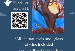 Halloween Paint & Sip at Goodland Wine Shop