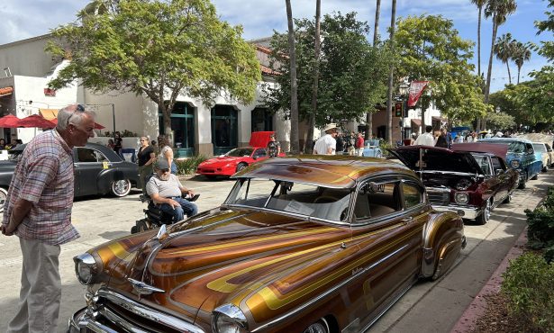 Classic Cars Take Over State Street in Santa Barbara