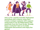 Halloween Costumes, Decorations Workshop & Games