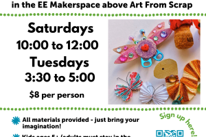 Crafternoons for Kids! Now on Tuesdays & Saturdays