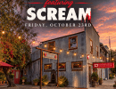 Outdoor movie “SCREAM.” at Coquelicot Tasting Room