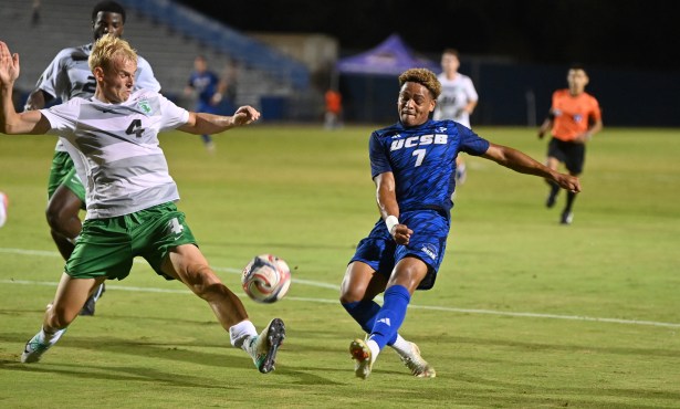 UC Santa Barbara Men’s Soccer Defeats Utah Valley 3-2 and Moves to First Place in Big West