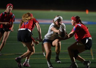 Dos Pueblos Flag Football Defeats San Marcos 14-6 to Keep Channel League Title Hopes Alive