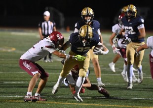 Chase Johnson Scores Four Touchdowns as Dos Pueblos Rolls Past Santa Paula 56-21