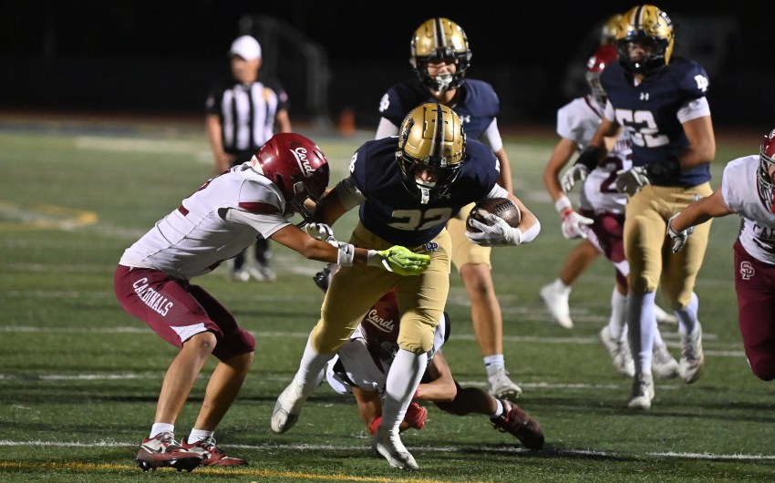 Chase Johnson Scores Four Touchdowns as Dos Pueblos Rolls Past Santa Paula 56-21