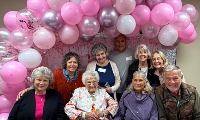 Centenarian Celebrates 105th Birthday at Marian Extended Care Center