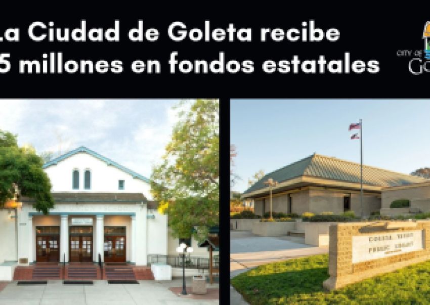El estado aprueba $2.5 millones para mejoras en el Centro Comunitario de Goleta y la Biblioteca del Valle de Goleta
