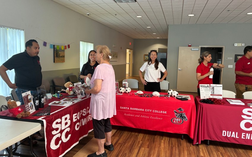 Santa Barbara City College Visits St. Vincent’s Campus to Make Education Attainable