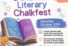 The 1st Literary Chalkfest at the Buellton Library