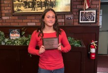 SBART Press Luncheon: Jules Horton and August Singer Receive Athlete of the Week Awards