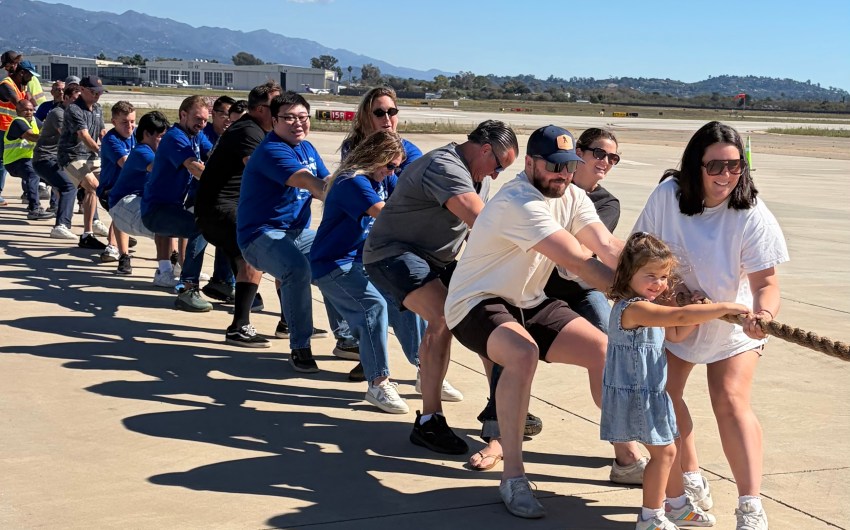 Excitement Soars at Plane Pull for Alpha Resource Center