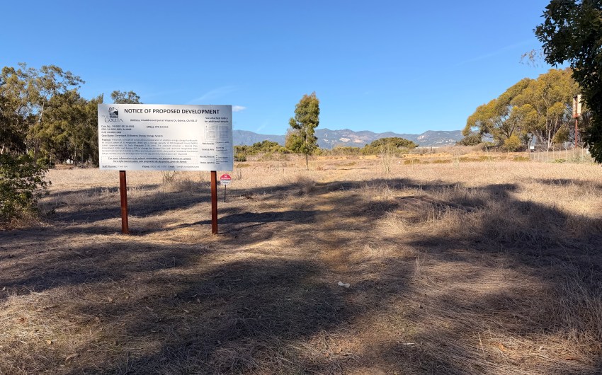 Plans to Build Another Battery Center in Goleta Put on Pause