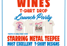 T-Shirt Launch Party by Metal Teepee