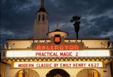 Emily Henry Teases Her Next Romance Novel on the Arlington Theatre’s Santa Barbara Marquee