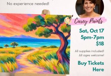Paint & Sip with CareyPaints at Yellow Belly Tap