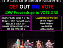Get Out the Vote Night @ SOHO, Music Performance by Loyal Defense Workers