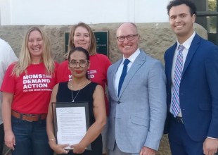 Santa Barbara’s Laura Pena Helps Gregg Hart Pass Domestic Violence Survivors’ Bill 
