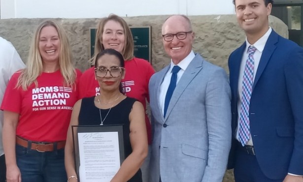 Santa Barbara’s Laura Pena Helps Gregg Hart Pass Domestic Violence Survivors’ Bill 