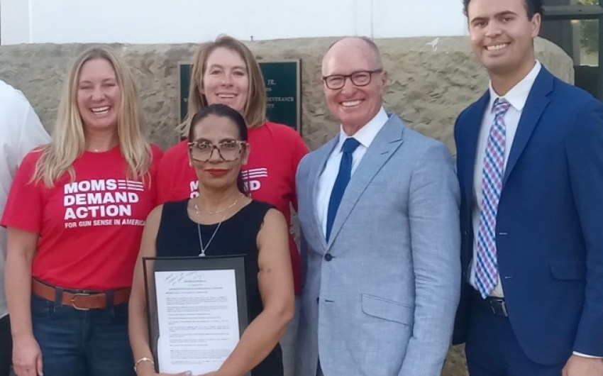 Santa Barbara’s Laura Pena Helps Gregg Hart Pass Domestic Violence Survivors’ Bill 