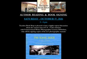 Author Talk & Signing Lorenzo DeStefano ”The Magic Hour” Photography