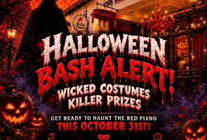 HALLOWEEN Bash Alert! – The Red Piano