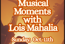 SBJS Presents: Lois Mahalia in Concert