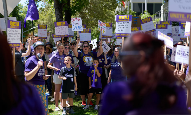California’s Biggest State Worker Union Authorizes Strike in Newsom’s Last Months