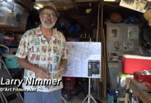 Larry Nimmer Throws a Dart at the Santa Barbara Studio Artists Tour